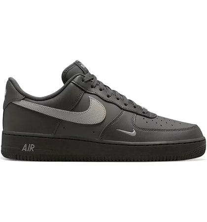 Nike Air Force 1 Low '07 Carbon Fiber Swoosh Newsprint College Grey - authentic Nike sneakers