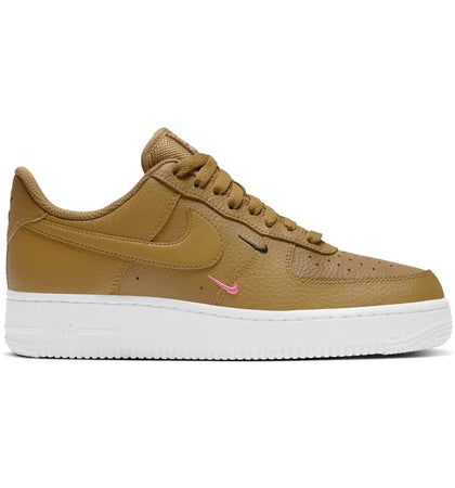 Nike Air Force 1 Low '07 Essential Wheat Mini Swoosh (Women's) - authentic Nike sneakers
