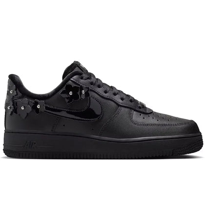 Nike Air Force 1 Low '07 Florette Black Off-Noir Women's - authentic Nike sneakers