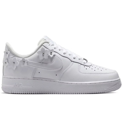 Nike Air Force 1 Low '07 Florette White Wolf Grey (Women's) - authentic Nike sneakers