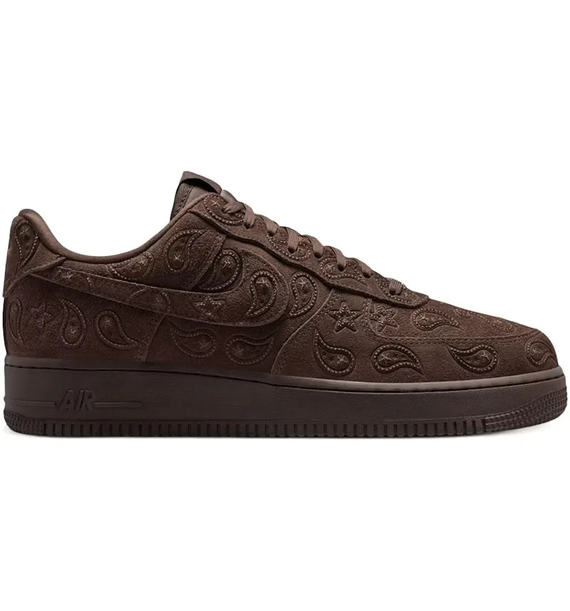 Nike Air Force 1 Low '07 LV8 All-Over Paisley Baroque Brown - vue 360