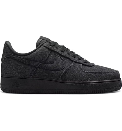 Nike Air Force 1 Low '07 LV8 Black Denim (Women's) - authentic Nike sneakers