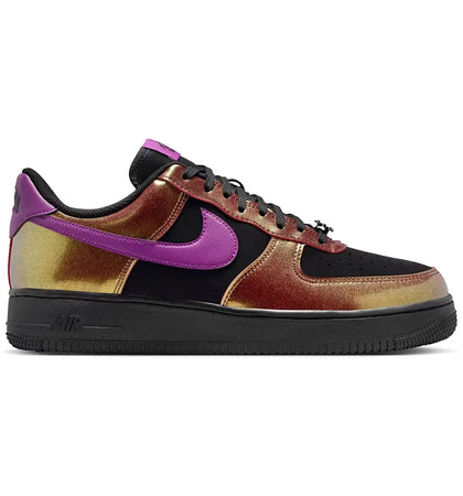 Nike Air Force 1 Low '07 LV8 Glam Rock Black Bold Berry - authentic Nike sneakers