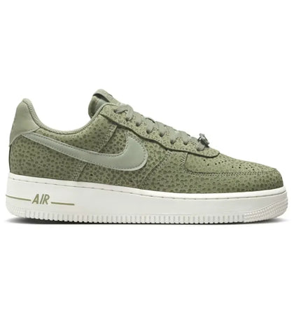 Nike Air Force 1 Low '07 PRM Safari Oil Green (Women's) - authentic Nike sneakers