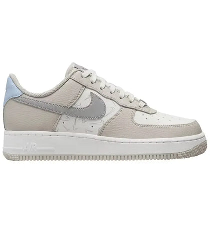 Nike Air Force 1 Low '07 Reflective Mini Swoosh Grey (Women's) - authentic Nike sneakers