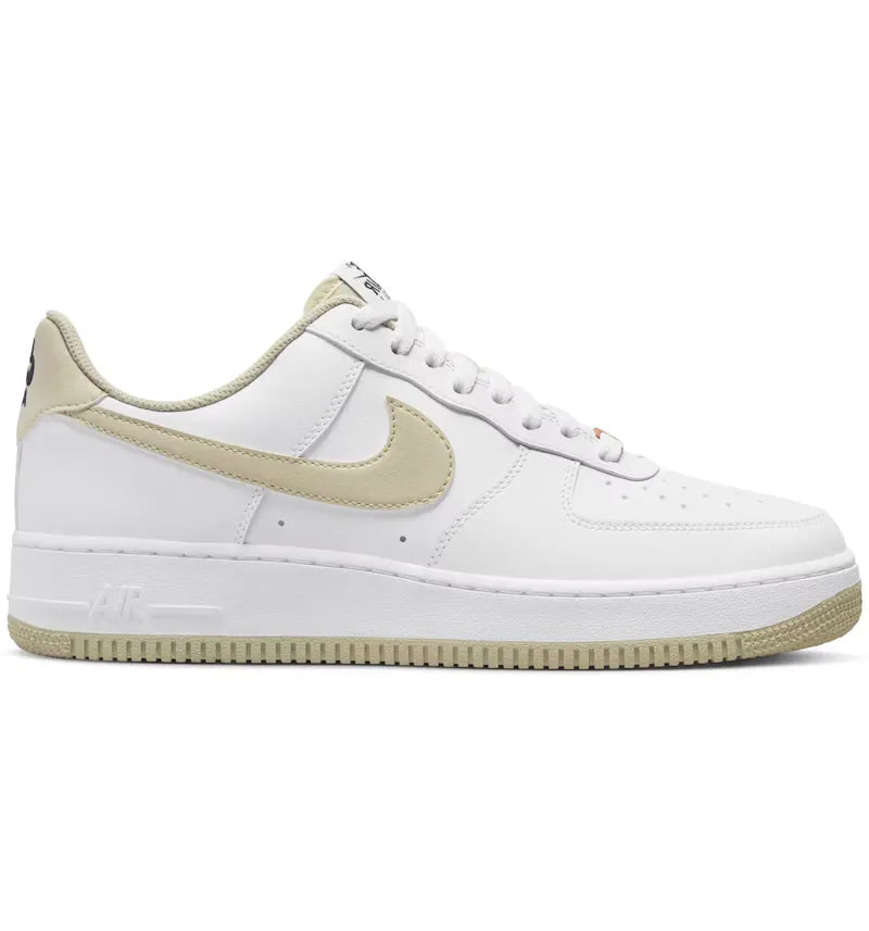 Nike Air Force 1 Low 07 White Rattan Khaki Tan - vue 360