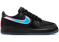 Nike Air Force 1 Low Brustkrebsbewusstsein Schwarz Hyper Pink