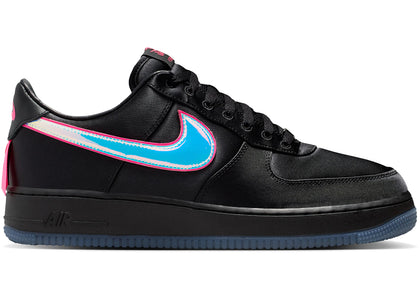 Nike Air Force 1 Low Breast Cancer Awareness Black Hyper Pink sneakers - authentic Nike shoes