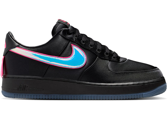 Nike Air Force 1 Low Breast Cancer Awareness Black Hyper Pink sneakers - authentic Nike shoes