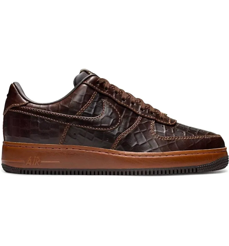 Nike Air Force 1 Low Fauna Brown Croc - vue 360