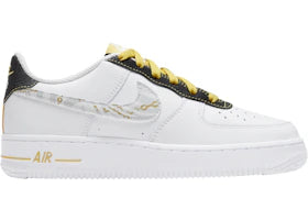 Nike Air Force 1 Low Gold Link Zebra (GS) - vue 360