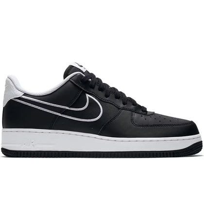 Nike Air Force 1 Low Leather Black White (2018) - authentic Nike sneakers
