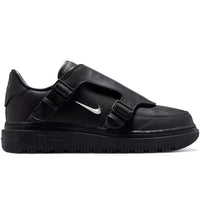Nike Air Force 1 Low Luxe Black Metallic Silver