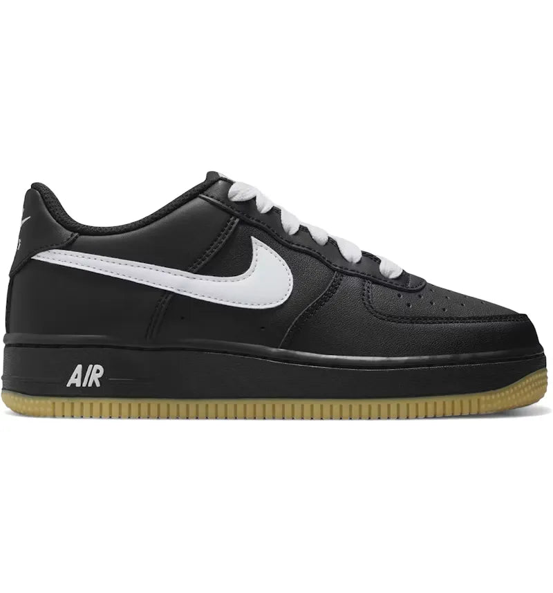 Nike Air Force 1 Low LV8 3 Black White Gum (GS) - vue 360