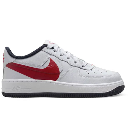 Nike Air Force 1 Low LV8 4 Pure Platinum University Red Obsidian (GS) - authentic Nike sneakers