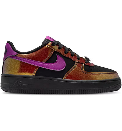 Nike Air Force 1 Low LV8 Glam Rock Black Bold Berry (GS) - authentic Nike sneakers