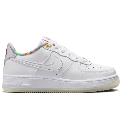 Nike Air Force 1 Low LV8 White Playful Print (GS) - authentic Nike sneakers