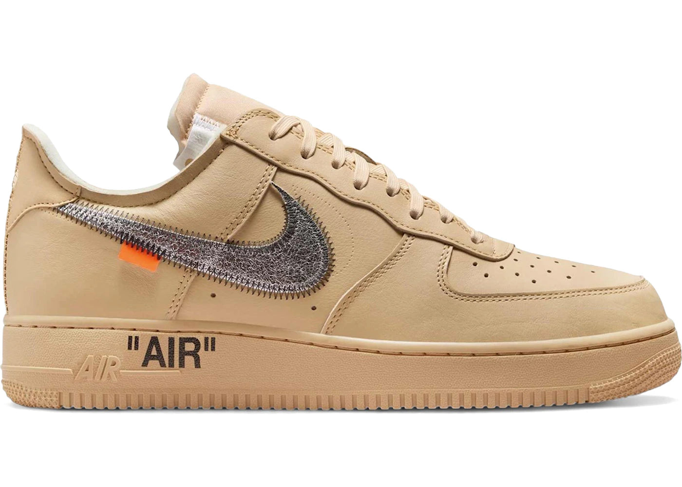 Nike Air Force 1 Low Off-White Sesame - vue 360