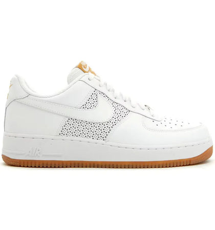 Nike Air Force 1 Low Perforated Sidepanels White Gum - authentic Nike sneakers