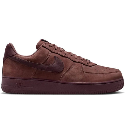 Nike Air Force 1 Low Retro Premium QS Red Sepia Mahogany Badgeless - authentic Nike sneakers