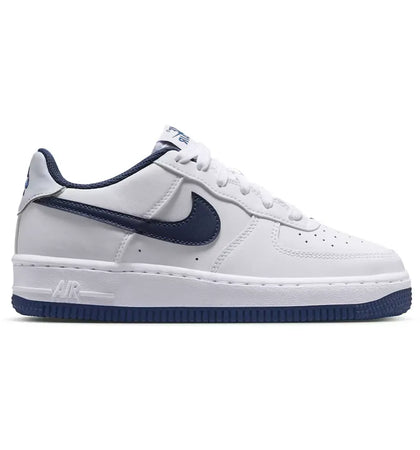 Nike Air Force 1 Low White Football Grey Midnight Navy (GS) - authentic Nike sneakers