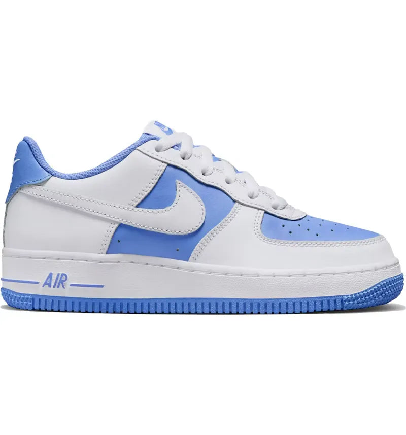 Nike Air Force 1 Low White Light Blue (GS) - vue 360