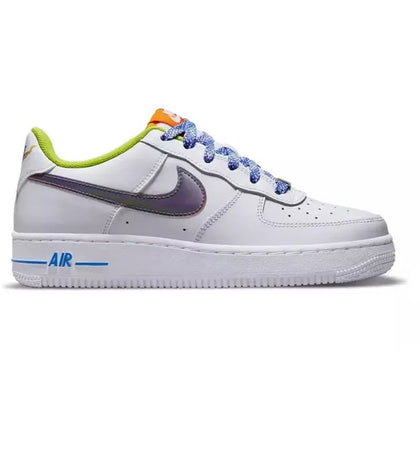Nike Air Force 1 Low LV8 White Magma Orange (GS) - authentic Nike sneakers