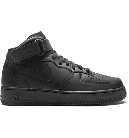 Nike Air Force 1 Mid '07 Triple Black (Women's) - authentic Nike sneakers