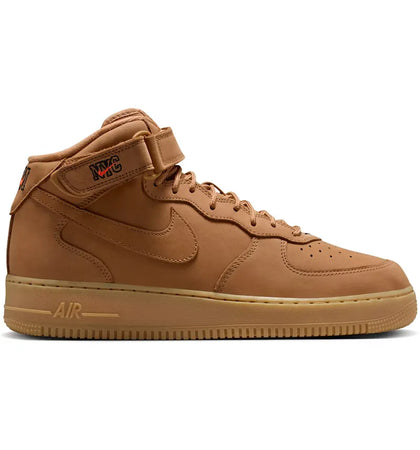 Nike Air Force 1 Mid '07 Premium Flax NYC - authentic Nike sneakers