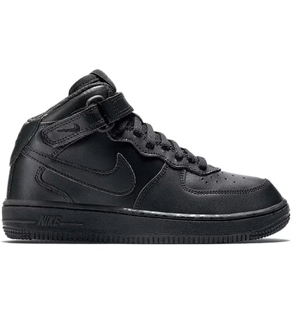 Nike Air Force 1 Mid Black (PS) - authentic Nike sneakers