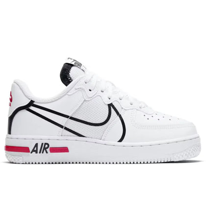Nike Air Force 1 Low React D/MS/X White Black (GS) - authentic Nike sneakers