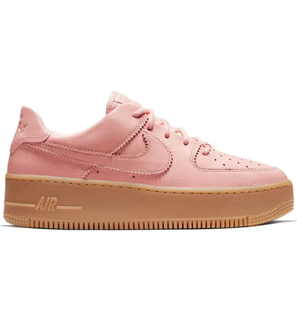 Nike Air Force 1 Sage Low LX Washed Coral Gum (Women's) - authentic Nike sneakers