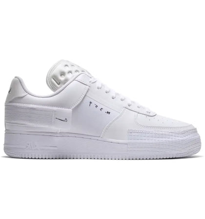 Nike Air Force 1 Low Type Triple White - authentic Nike sneakers