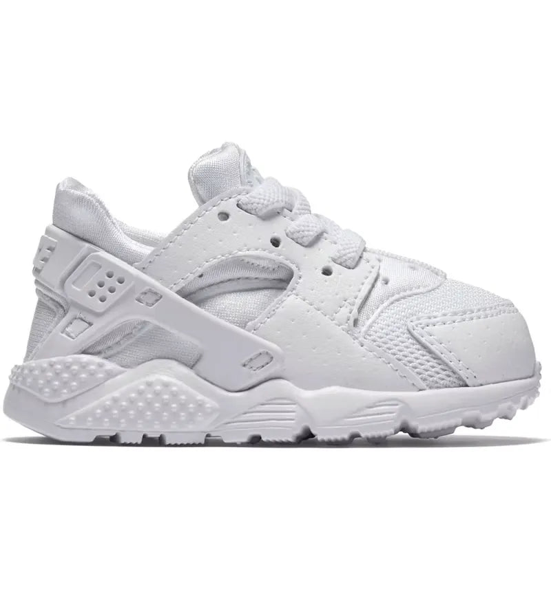 Nike Air Huarache Run Triple White (TD) - vue 360