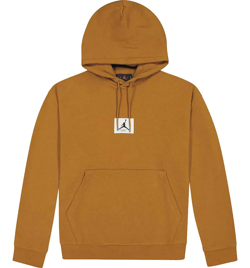 Nike Air Jordan Essentials Hoodie Brown/Orange - vue 360