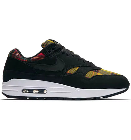 Nike Air Max 1 Tartan Black (Women's) - authentic Nike sneakers