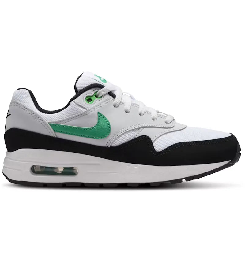 Nike Air Max 1 White Stadium Green (GS) - vue 360