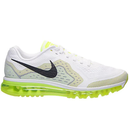 Nike Air Max 2014 White Black Venom Green - authentic Nike sneakers