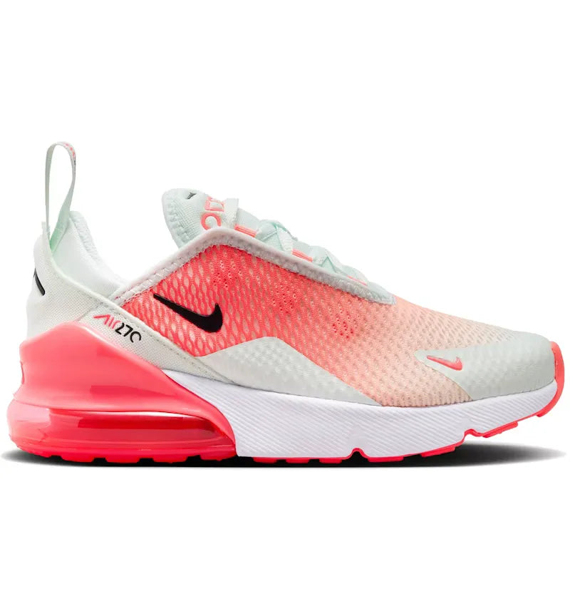 Nike Air Max 270 Barely Green Hot Lava (PS) - vue 360