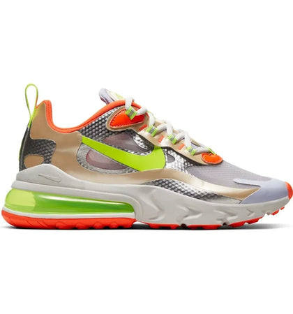Nike Air Max 270 React Desert Ore Volt Orange (Women's) - authentic Nike sneakers