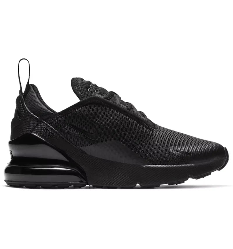 Nike Air Max 270 Triple Black (PS) - vue 360