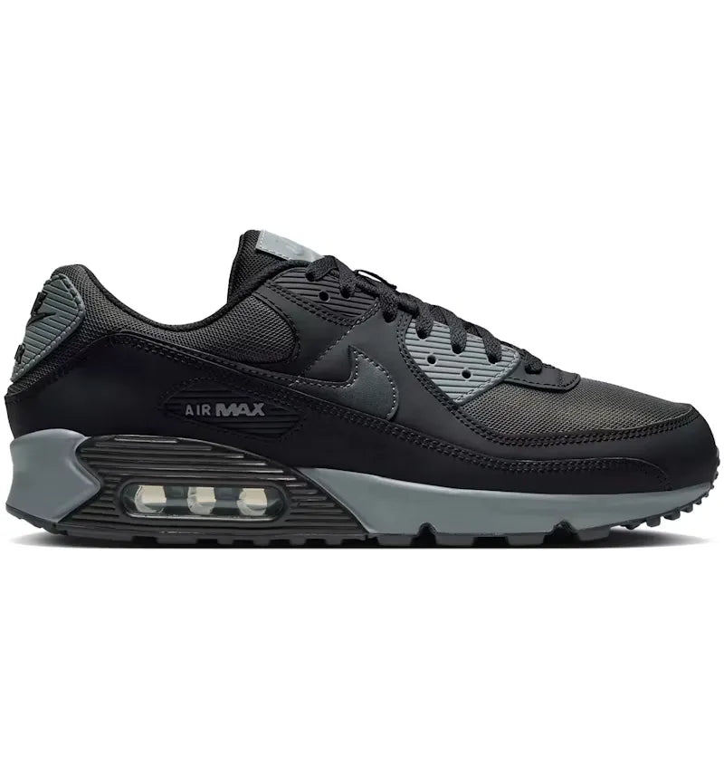 Nike Air Max 90 Black Anthracite Cool Grey - vue 360
