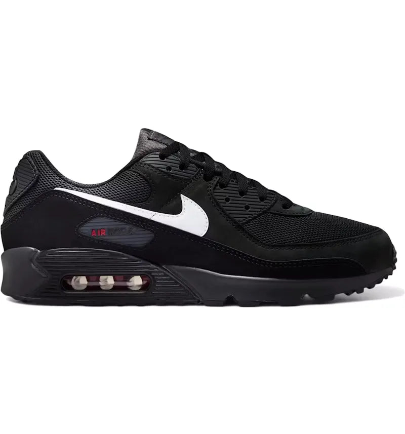 Nike Air Max 90 Black Red White - vue 360