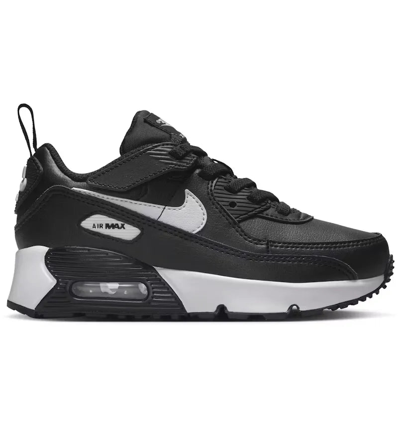 Nike Air Max 90 EasyOn Black White (2025) (PS) - vue 360