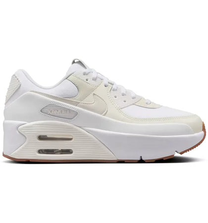 Nike Air Max 90 LV8 White Soft Pearl Platinum Tint Sail (Women's) - authentic Nike sneakers