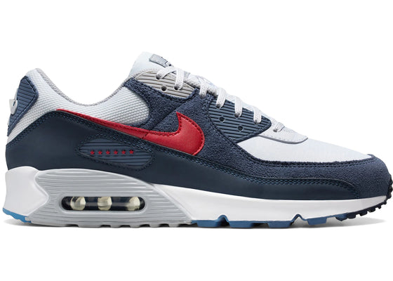 Nike Air Max 90 New England Patriots sneakers - authentic Nike shoes