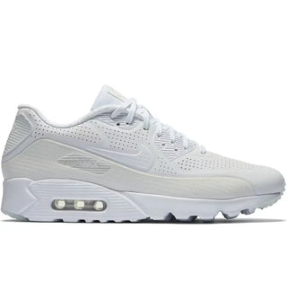 Nike Air Max 90 Ultra Moire Triple White - authentic Nike sneakers