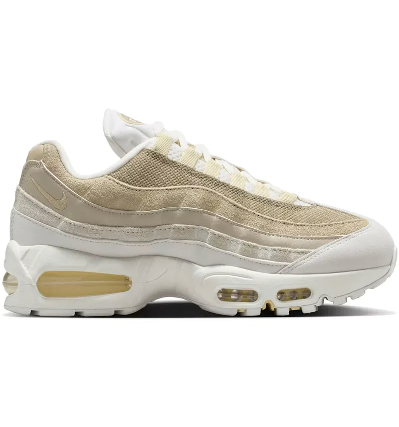 Nike Air Max 95 Big Bubble Sail Light Orewood Brown Linen (Women's) - vue 360