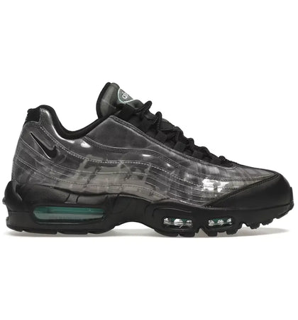 Nike Air Max 95 Footprint Black - authentic Nike sneakers
