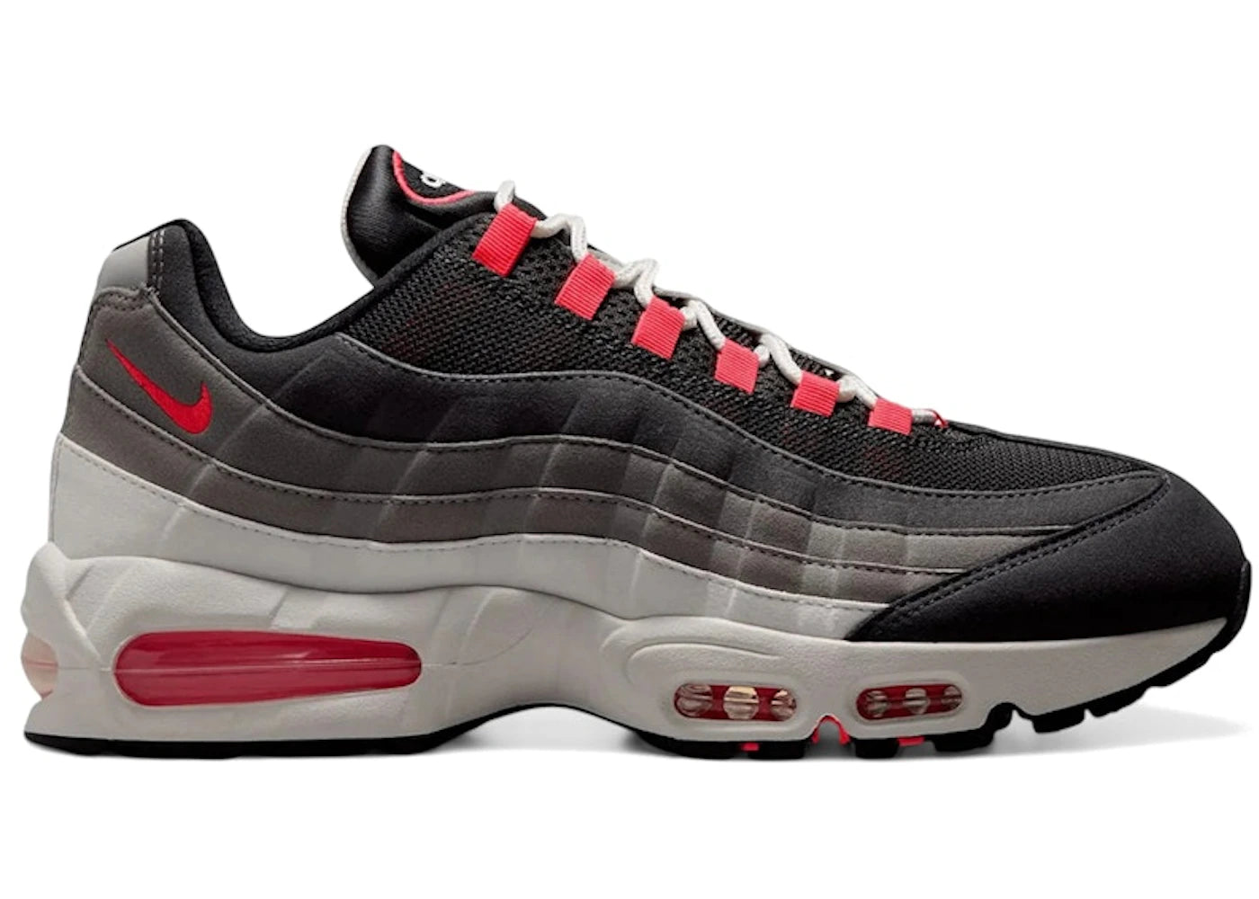 Nike Air Max 95 OG Big Bubble Reverse Solar Red - vue 360